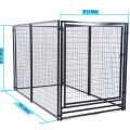 High quality hot-dip galvanized dog cage/Chain link fence outdoor hot-dip galvanized dog cage